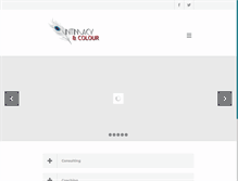 Tablet Screenshot of intimacyandcolour.com